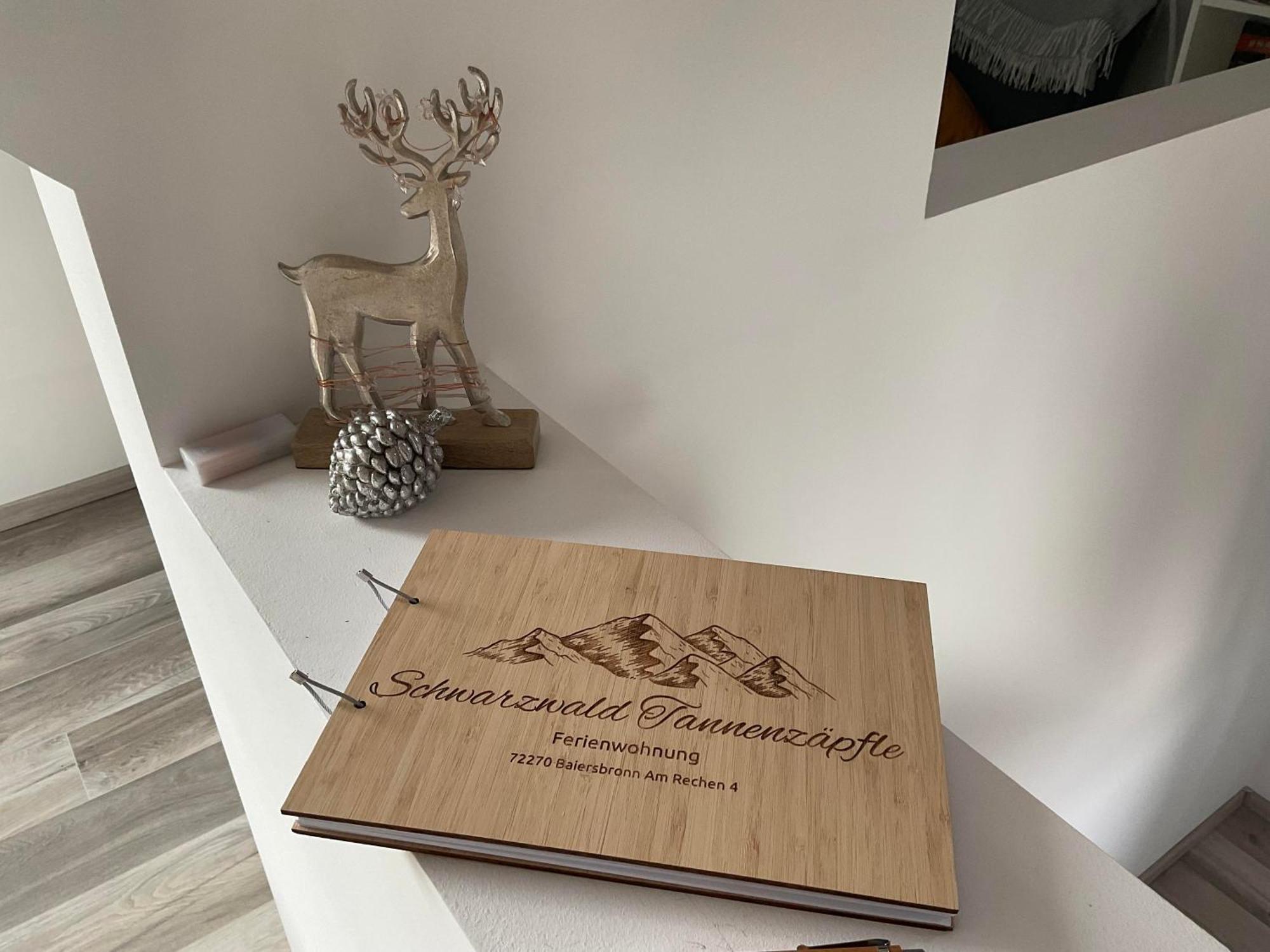 Ferienwohnung Schwarzwald Tannenzaepfle Baiersbronn Bagian luar foto