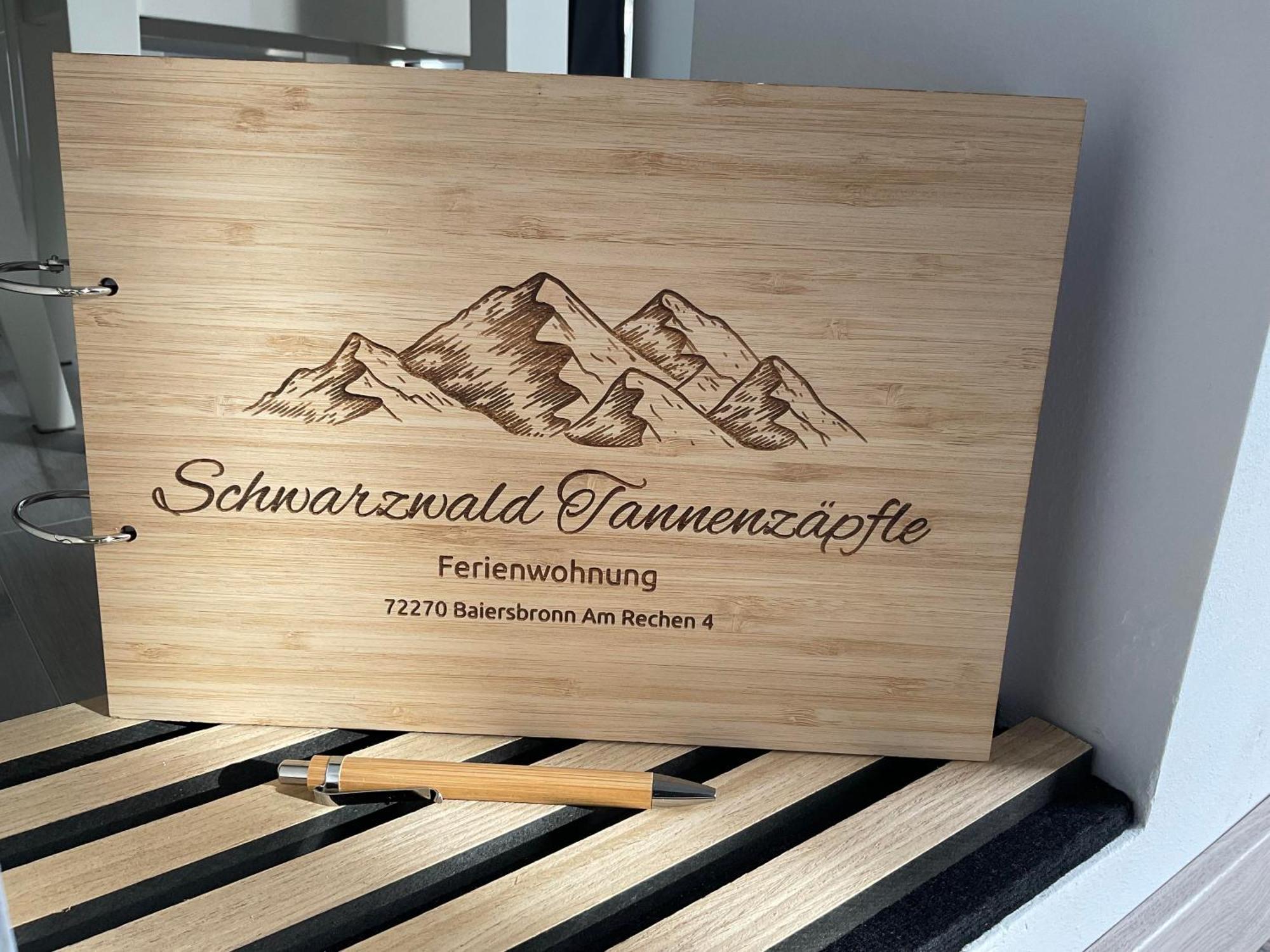 Ferienwohnung Schwarzwald Tannenzaepfle Baiersbronn Bagian luar foto