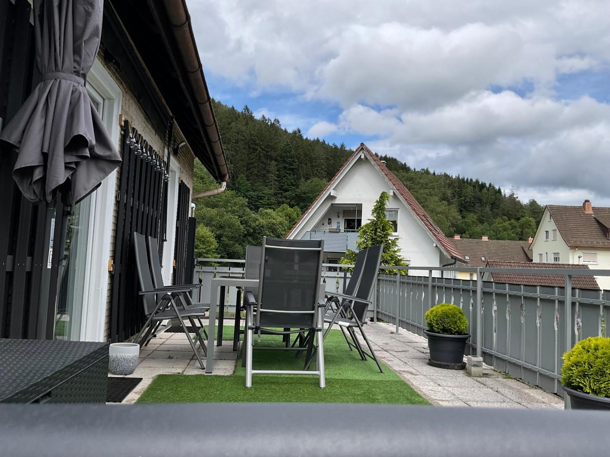 Ferienwohnung Schwarzwald Tannenzaepfle Baiersbronn Bagian luar foto